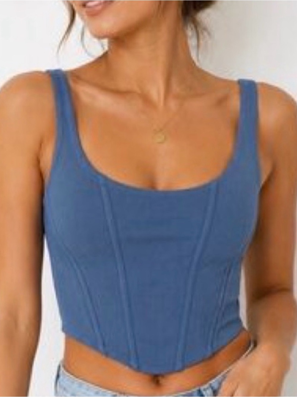 Wilfred Blue Women's Tank Top - Classic Scoop Neck